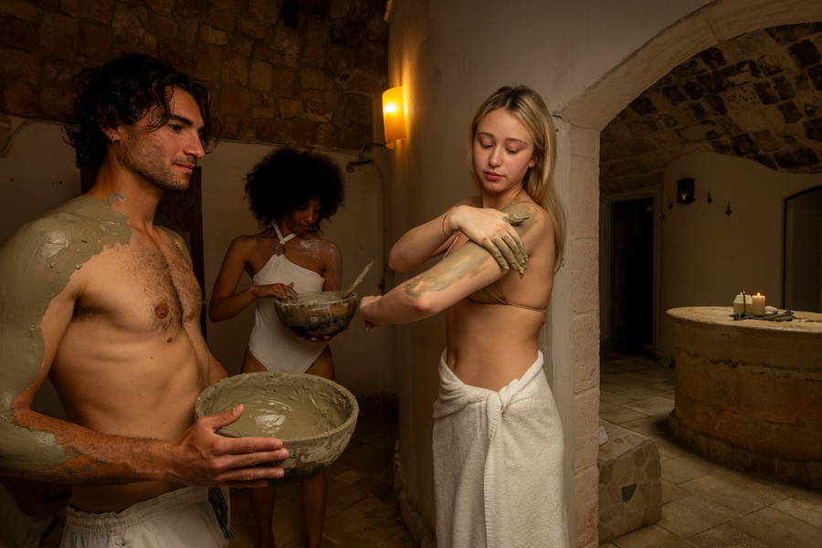 Applicazione delle argille di Puglia
