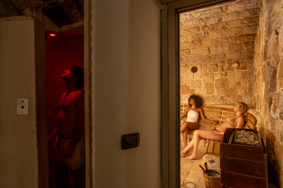 Sauna romana e bagno di vapore